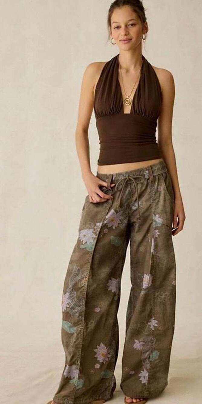 BDG Jaya Printed Baggy Pants Size MEDIUM NWT - Picture 3 of 5